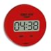 Produktbild TFA Dostmann Digitaler Timer und Stoppuhr,38.2022.05, Memory Funktion, eifnache Bedienung, magnetisch, Zeit bis 99min 59 sek, rot