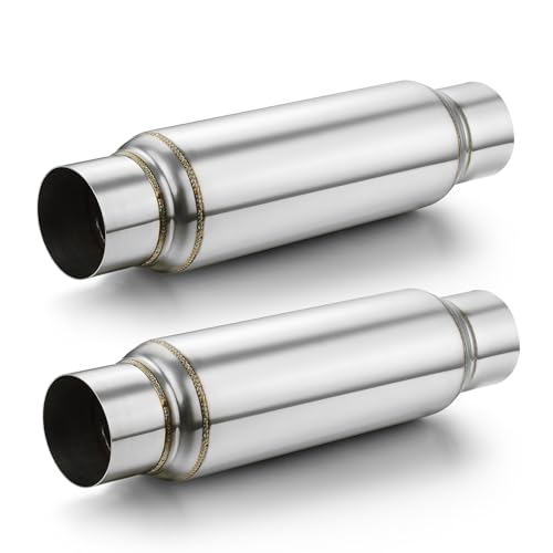 A-KARCK Exhaust Resonator 3 Inch Inlet, 3