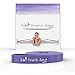 My Way Fitness Ballet Stretch Band by MWF - Perfect for Ballet, Dance, Gymnastics and Ice Skating - Premium Gift Box, Velvet Bag and Guide Included - Purple