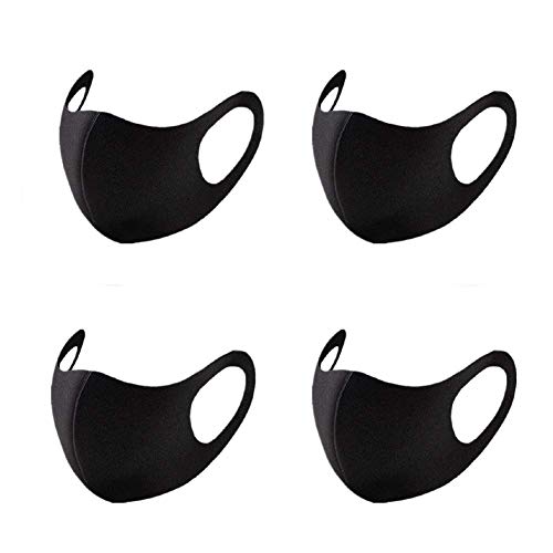 4PC Anti Dust Mask Face Mouth Mask Fashion Reusable Washable Outdoor Unisex Mask