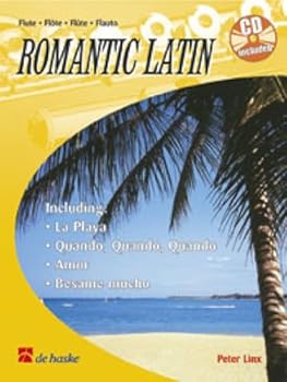 Paperback Romantic Latin: Flute Book