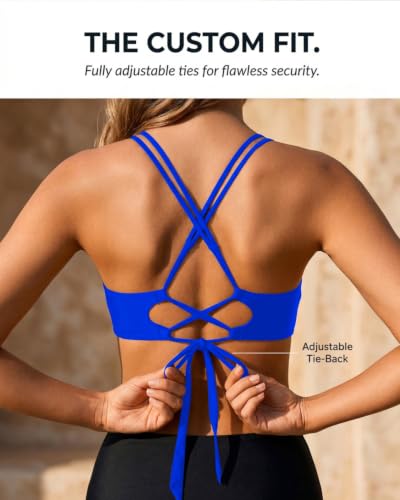 Image of Holipick Twist Front Bikini Tops for Women - Push Up Bathing Suit Top Padded Swimsuit Top