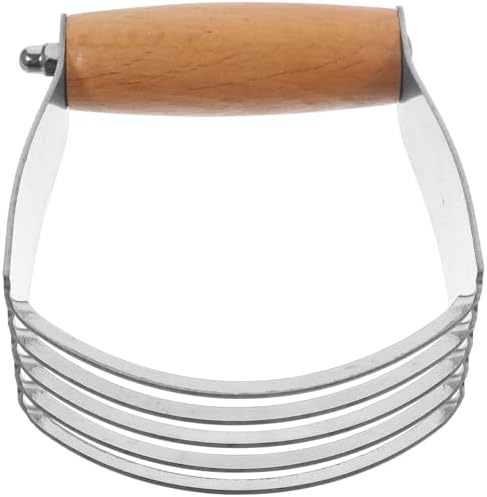 Dough Masher Dough Blender Stainless Steel Pastry Cutter Dough Cutter Dough Scraper Butter Cutter With Blades Flour Mixing Tool for Kitchen Butter Blender