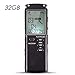 Produktbild ZDLF 8 GB 16 GB 32 GB Voice Recorder Professionelles USB-Diktiergerät für digitales Audio mit integriertem VAR/VOR-Mikrofon