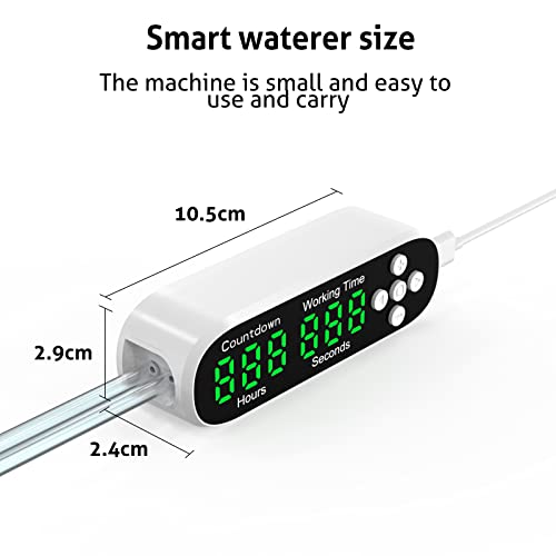 Automatic Flower Watering Timer Potted Plants Drip System Digital Led Display Timer With Speaker Programmable Timer Automatically Increase Oxygen For Fish Tank Indoor System #TOP7