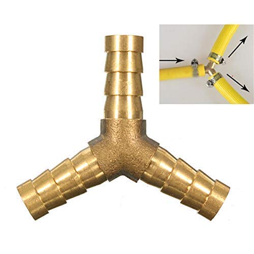 See full amazon price history chart for BlackEye - Low Pressure - Y Joint - 3 Way Nozzle LPG Y Hose Joiner Barbed Splitter Connector Adapter Air Fuel Water Pipe Gas | Brass BlackEye - Low Pressure - Y Joint - 3 Way Nozzle LPG Y Hose Joiner Barbed Splitter Connector Adapter Air Fuel Water Pipe Gas | Brass (B08V19X47T) Amazon Price History, Amazon Price Tracker