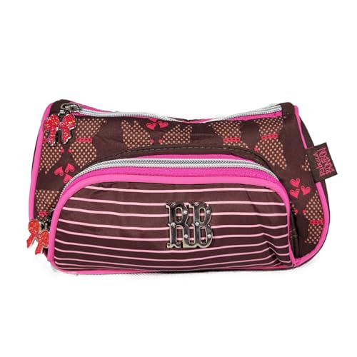 Estojo Rebecca Bonbon Bolsinha Escolar Menina (Marrom)