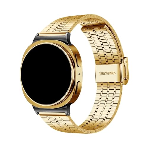 Bracelet acier anti-irritation pour Samsung Galaxy Watch 8, maille solide