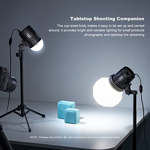 Luz de video LED para grabacion de peliculas cortas en escritorio con efectos FX Godox Litemons 2