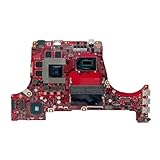 G531GT Mainboard mit i7-9750H CPU GTX1650 GPU Passend for Asus ROG for Strix G731GT G531GU Laptop Motherboard DDR4(17inch i7 GTX1650)