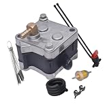 BEAZOOM Fuel Pump for Mercury Outboard 30-300HP, Metal Replacement with Inline Filter, Shut-Off Valve, Hose Clamps & Cleaning Kit, Compatible with 14360A16 98766-C1