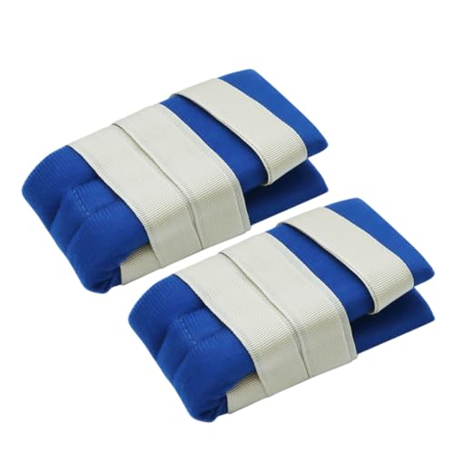 Beavorty Limb Holders 1 Pair Medical Arm and Leg Constraints Universal Fit Breathable Cotton for Bedridden Patients