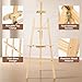 JEAWIWI 1Pcs Wooden Easel for Painting-Adjustable Easel Stand for Painting and Canvas, Holds Up to 42