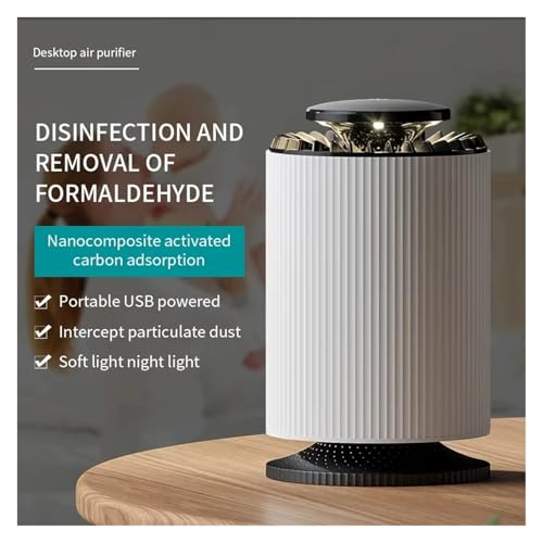 Purificador de aire para interiores compacto compatible miniatura 3