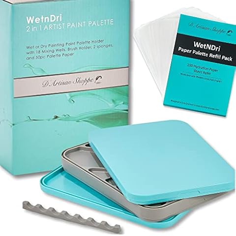 WetNDRi Wet Palette and Wet Palette Paper Refill Only Bundle Cover