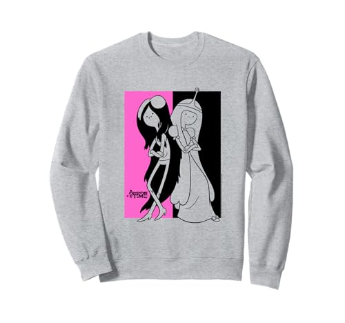 Adventure Time Marceline & Princess Bubblegum Split Sweatshirt