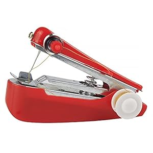 Mini Naaimachine POWERTOOL Handheld Naaimachine Klein Compact Draagbare Handmatige Naaimachine voor Stof/Weefsel, Kleding, Kids Doek, Thuis Reizen Gebruik, Ambachten