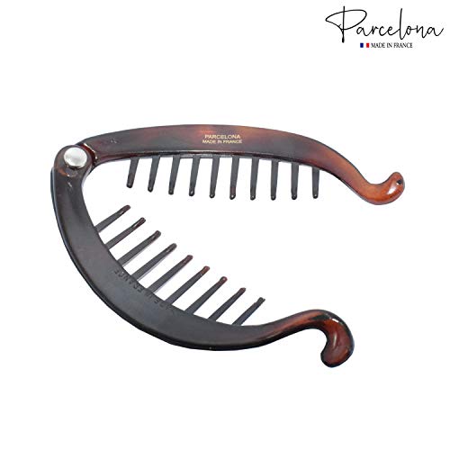 Pinzas para cabello estilo tortuga Parcelona set de 4 miniatura 4