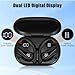 UrbanX Challenger Series Sports Earphones Wireless Bluetooth with Built-in Mic, 200H Superior Playtime, Immersive Sound, Secure Fit, IPX7 Waterproof, Compatible with Samsung Galaxy A12 (India) - Black