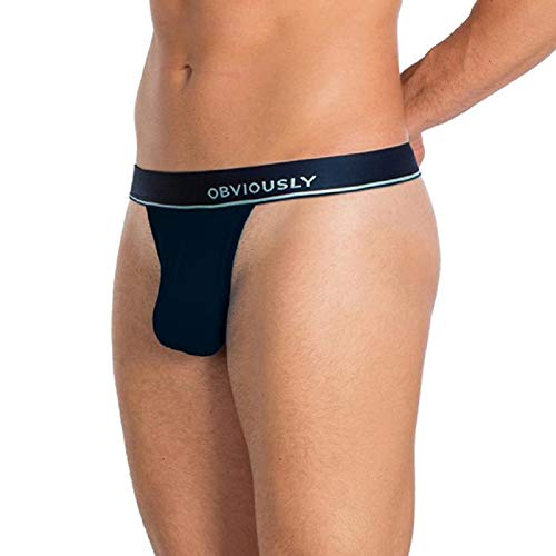 Obviously Primeman Herren-String Dunkelblau X-Large
