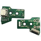El repuesto sustituye la placa del puerto donde se introduce el conector micro USB para cargar el mando (Dual Shock 4) de Play Station 4. Posibles problemas: El mando no carga o carga a veces. El mando no conecta por cable. El mando se desconecta de la PS4.Compatible con: Mando Sony Dualshock PS4 V2 CUH-ZCT2 (JDS-050, JDS-055)