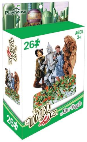 Puzzle Mini Playhouse Wizard of Oz Poppy Fields 26 piezas con Forma para Niños miniatura 5