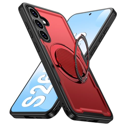 Coque Samsung S26 Plus antichoc pour éviter la casse grâce à l'anneau rotatif MagSafe intégré