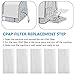 CPAP Filters 40Pcs for ResMed AirSense 11 Machine Premium Disposable Replacement Filter Standard Ultra Fine Filters for S11 CPAP Machines