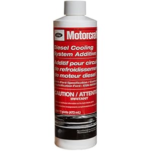 Ford Genuine Fluid VC-8 Diesel Cooling System Additive – 16 oz, RED