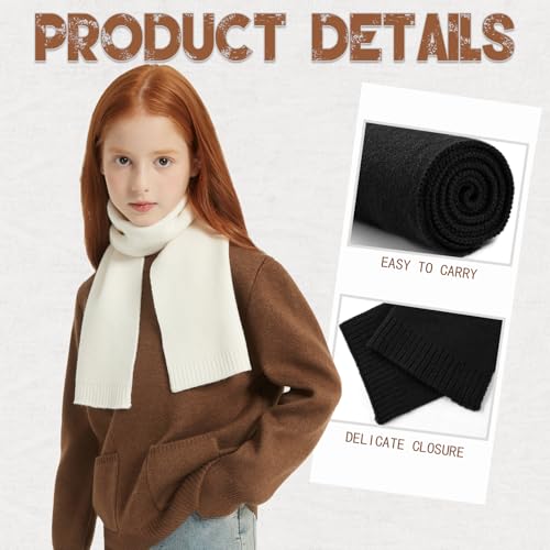 Kids Scarf for Girls Scarf Toddler Boys Scarves Knit Winter Scarves Fashion Neck Warmer Kids Neck Warmers Boy3