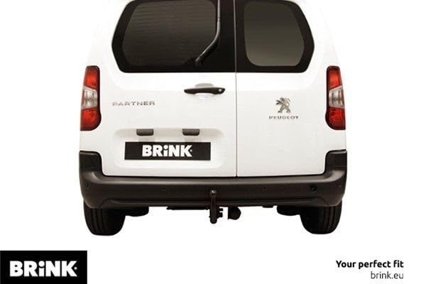 BRINK 660300 Enganche de remolque negro