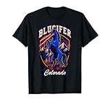 Colorado Blucifer Blue Horse Denver International Dia Legend Camiseta