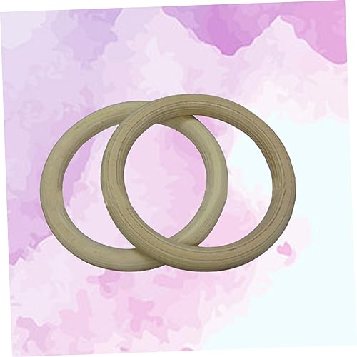 Anillas de gimnasia de madera BESPORTBLE miniatura 5