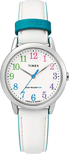 Timex Womens Analogue Classic Quartz Watch with Leather Strap TW2T28800