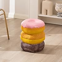Amazon｜[Donahutt03] イースね ドーナツ 30*35 ピンク スツール いす
