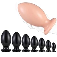 💋【Klassisches Design】- Der eiförmige Analplug Dildo XXXL bietet Ihnen einen besonderen Dilatationseffekt. Seine geschmeidige Textur sorgt für eine spürbare Fülle. Sobald er vollständig eingeführt ist, füllt er Ihren Körper schnell und stimuliert Ihre...