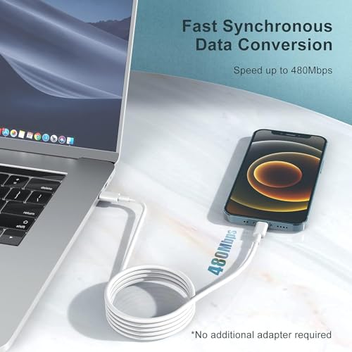 Image of 2 Pack 20W USB C Charger with 2m USB C to Lightning Cable