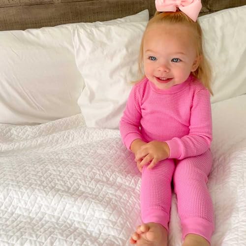 City Threads Boys and Girls Thermal Underwear Base Layer Long John Set - Soft 100% Cotton - Made in USA4