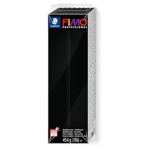 Rayher Fimo Grand Bloc Noir 454g Cover
