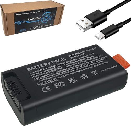 LAQUEENA PartyBox120 Battery Compatible with PartyBox Club 120 Portable Speaker 5000mAh 7.2V