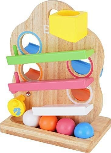 Amazon 木のおもちゃ 知育玩具 スロープ 玉転がし スライダー Treeスロープ 転がし遊び ギフト 男の子 女の子 お誕生日 プレゼント ルーピング ビーズコースター おもちゃ