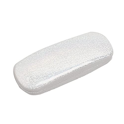 Image of Hard Shell Eyeglasses Case,Protective Case For Glasse Portable Sparkling Shiny Eyeglass Case for Men Women