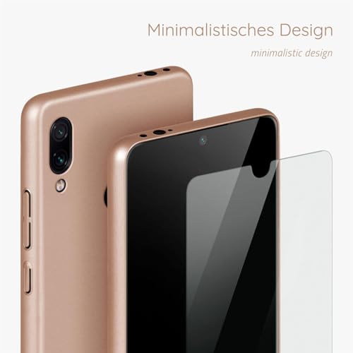 Coque Redmi Note 7 antichoc film protection écran rigide moex Alpha or 7S Pro - 3