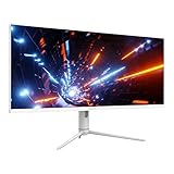 Gracias a la resolución Ultra WQHD de 3440 x 1440 píxeles, el monitor ofrece imágenes 2,5 veces más nítidas que el Full HD convencional.