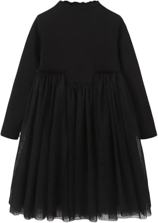 Amazon 子供 ドレス ワンピース 長袖 チュールワンピース キッズ スカート 女の子 ベルベットワンピース 可愛い 韓国 子ども服 女児服 入学式 卒業式 発表会 フォーマルドレス 春 秋 冬 ワンピース チュニック 通販