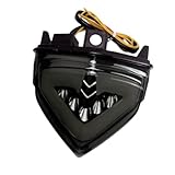 Feu arrière LED 12V Baceyong pour moto, feu stop, clignotant, compatible avec HONDA CB1000R CB600F Hornet 2008 2014, fumé