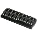Hipshot 41080B 8-String Hardtail Fixed Electric Guitar Bridge .125