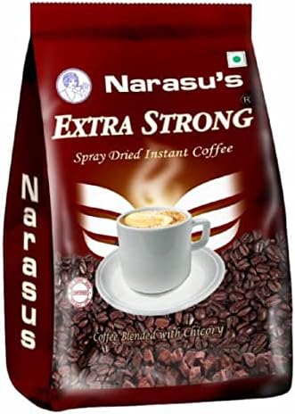 Narasus Coffee Powder Master Extra Strong Instant Coffee Powder Packet(200G)-Pack Of 5 (1 kg)