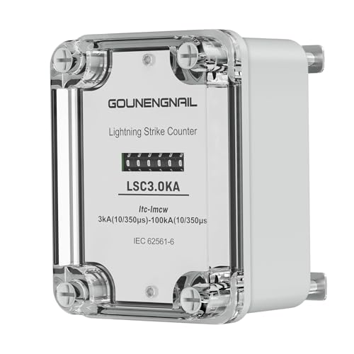 Compteur d'événements Lightning Strike LS1/2KA de mise à la terre