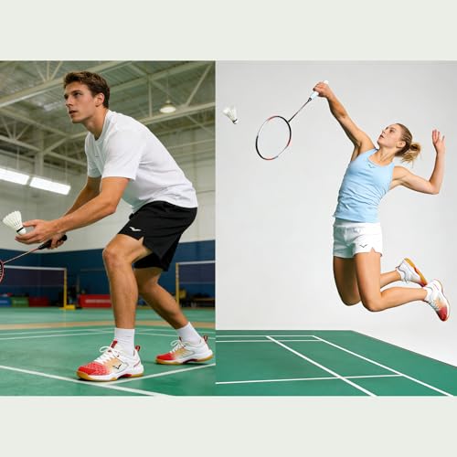 BEITA Sports Table Tennis-Badminton-Shoes Volleyball Shoes Pickleball Shoes Women Running Shoes Rubber Sole Unisex Anti Slip in for Women and Men Breathable Indoor Outdoor Court Light Weight Wide by Beita - Image 2